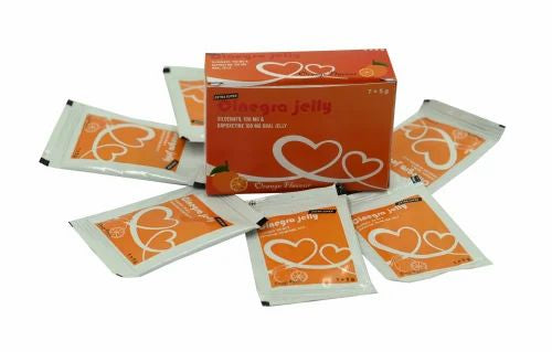 Super Cinegra Sildenafil-dapoxetine Oral jelly 100 mg minimo 3bustine